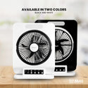 Akari 12" Rechargeable Jumbo Box Fan with LED Power 50W (ARBF-5913)