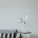 Akari 1 Gang 1 Way Switch White (AWD-Z8101-1)