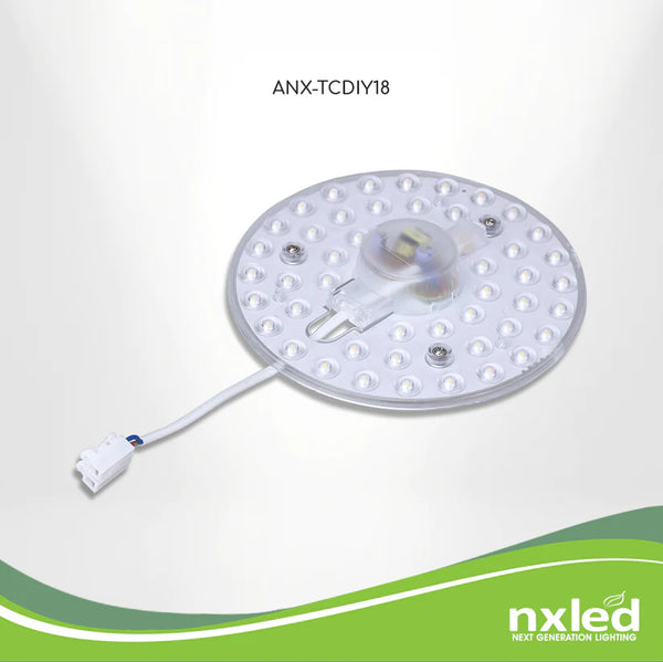 Nxled 18W Tri-color DIY Lens Module Square Ceiling Lamp-ANX-TCDIY18