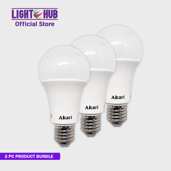 Akari Led Premiere Buld 15 Watts Value Pack - Daylight (APLED3-15DL-VP2)