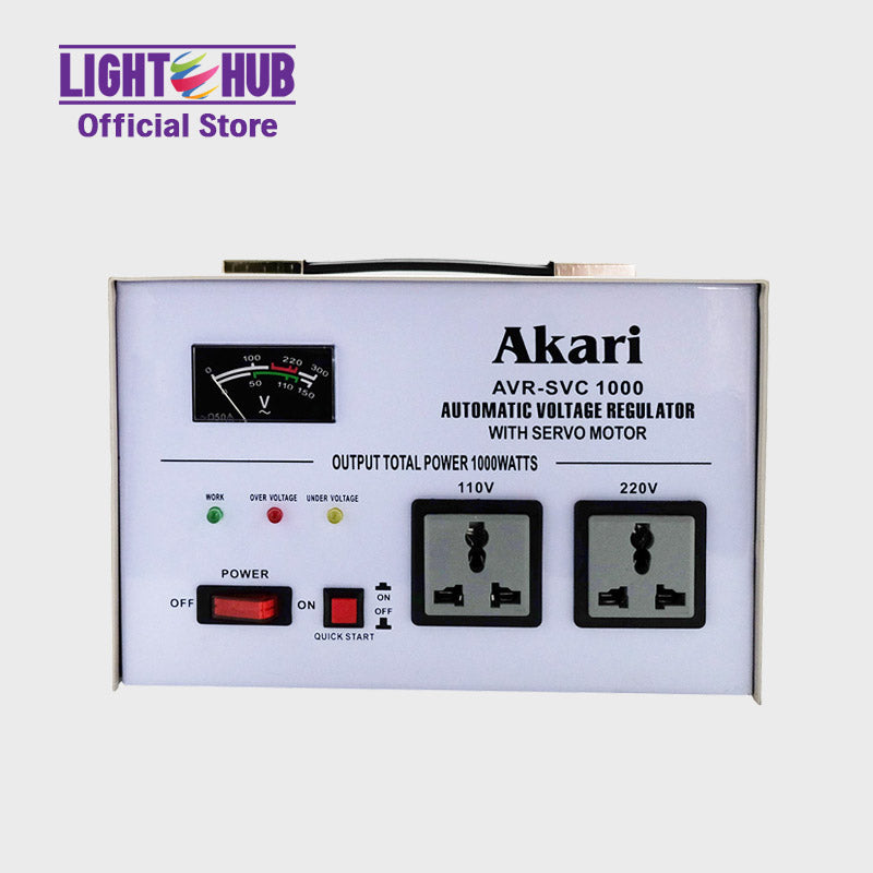 Akari Automatic Voltage Regulator - AVR 1000W (AVR-SVC 1000)