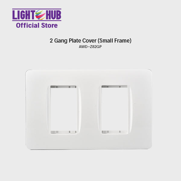 Akari 2 Gang Plate Cover (AWD-Z82GP)