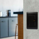Akari 1 Gang 1 Way Switch Black (AWD2014V (B))