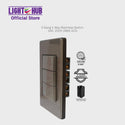 Akari 3 Gang 1 Way Switch (AWS-103)