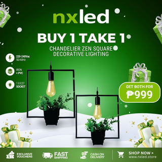 Nxled Chandelier Zen Square (ANX-KA12) x 2