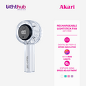AkarixBini : Akari Rechargeable Lightstick Fan (ABF-F26W) White