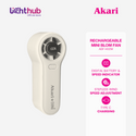 Akari X Bini: Akari Mini Bloom Fan (ABF-H02W) White