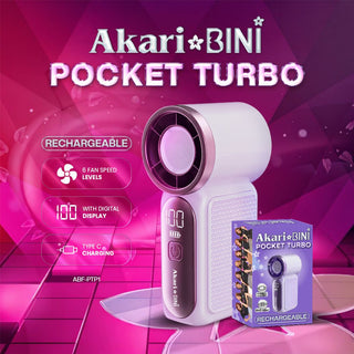 AkarixBini : Rechargeable Pocket Turbo- Purple (ABF-PTP1)