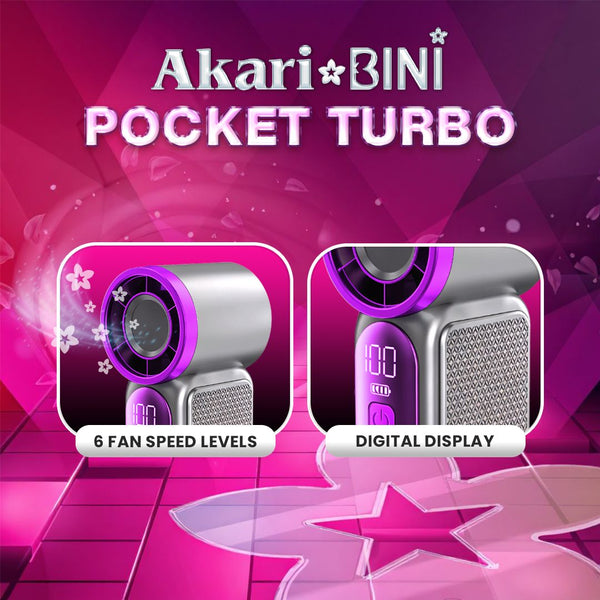 AkarixBini : Rechargeable Pocket Turbo Black/ Purple (ABF-PTP2)