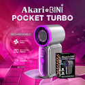 AkarixBini : Rechargeable Pocket Turbo Black/ Purple (ABF-PTP2)