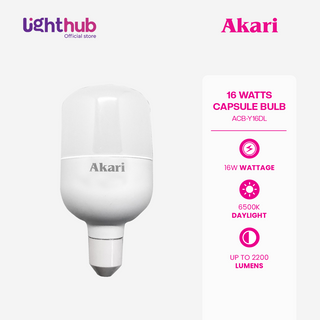 Akari Capsule Bulb 16W - Daylight (ACB-Y16DL)