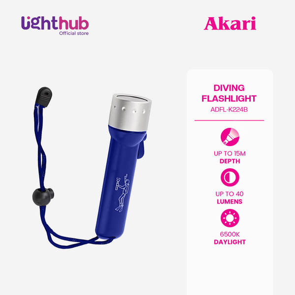 Akari Diving Flashlight (ADFL-K224)