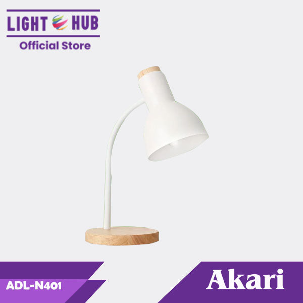 BUY 1 TAKE 1: Akari Nordic Wooden Desk Lamp Fixture 40W (ADL-N401 x 2)