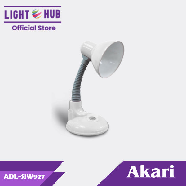 Akari Jr. Desk Lamp Fixture with Pen Holder White (ADL-SJW927)