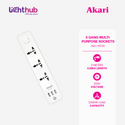 CLEARANCE SALE: Akari 3 Gang Extension Cord (AEC-7673U)