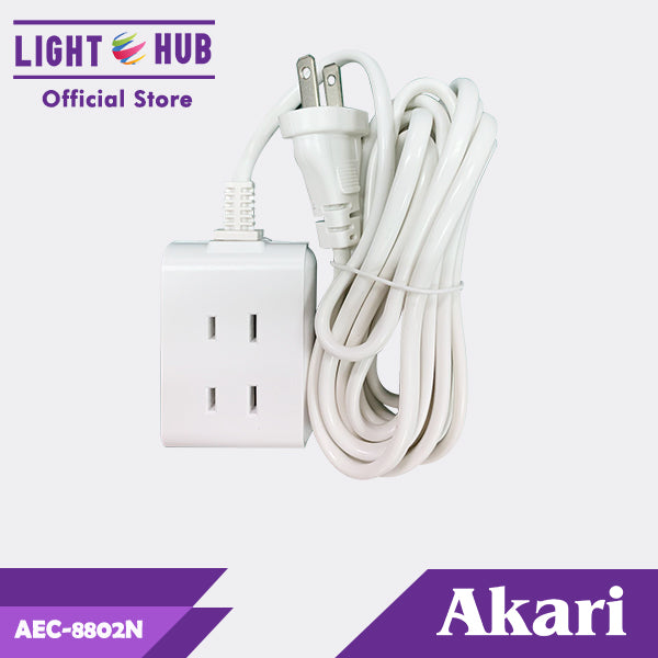 Akari 3 Gang Extension Cord - 3 Meters (AEC-8802N)