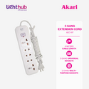 CLEARANCE SALE: Akari 5 Gang Extension Cord (AEC-917)