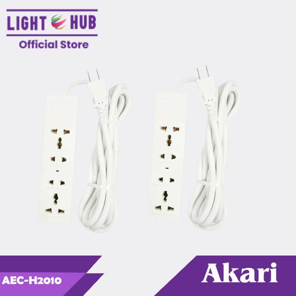 BUY 1 TAKE 1: Akari 4-Gang Extension Cord with 10-Meter Wire (AEC-H2010 x 2)