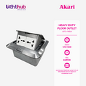 Akari Heavy Duty Floor Outlet (AFO-F41SA)