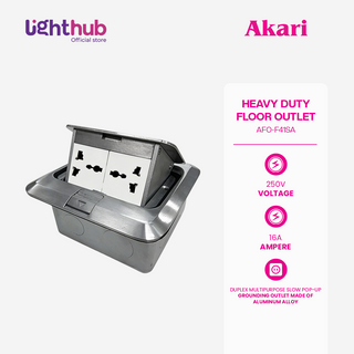 Akari Heavy Duty Floor Outlet (AFO-F41SA)