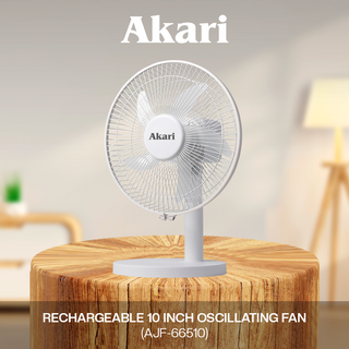 CLEARANCE SALE: AKARI 10" OSCILLATING FAN ( ARF-66510 )