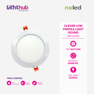 Nxled Clever Low Profile Light - Round 12W (ANX-CLDR12)