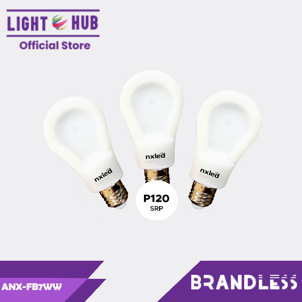 BUY 2 TAKE 1: Nxled Flat Led Bulbs 7W Warm White (ANX-FB7W x 2)