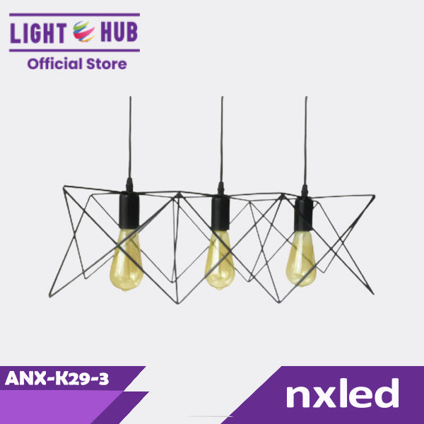 Nxled Chandelier Black 3in1 Frame (ANX-K29-3)