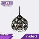 Nxled Chandelier Black Crystal Dome (ANX-K8B)