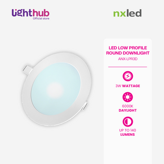 Nxled LED Low Profile Round Downlight (ANX-LPR3D)