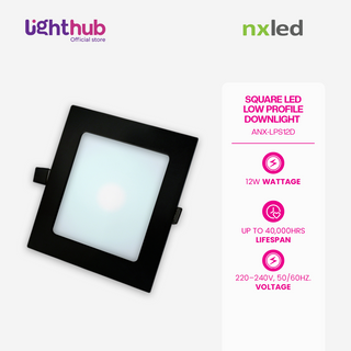 Nxled LED Low Profile Downlight Square (ANX-LPS12D)