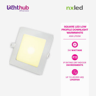 Nxled LED Low Profile Downlight 3W (ANX-LPS3W)