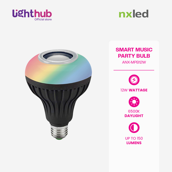 Nxled Smart Music Party Bulb x 2 (EXCLUSIVE OFFER)