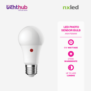 Nxled LED Photo Sensor Bulb 6W - Warm White (ANX-PS6WW)
