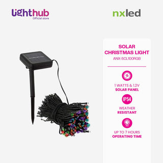 Nxled Solar Decorative Party Lights (ANX-SCL100RGB)