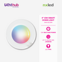 Nxled 4" 12W Smart Down Light (ANX-SDL12W)