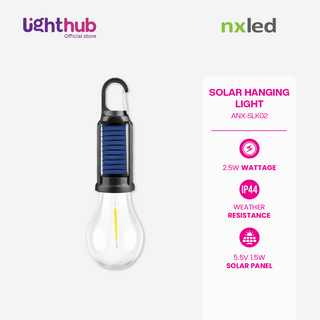 Nxled Solar Hanging Light - Daylight 2.5W (ANX-SLK02)