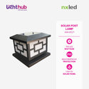 Nxled Solar Post Lamp (ANX-SPLF1)