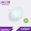 Nxled Tri-color Low Profile Downlight Round 9W (ANX-TCLPR9)