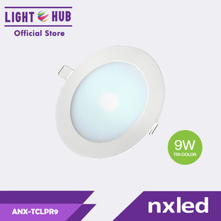 Nxled Tri-color Low Profile Downlight Round 9W (ANX-TCLPR9)