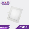 Nxled Tri-color Low Profile Downlight Square 9W (ANX-TCLPS9)