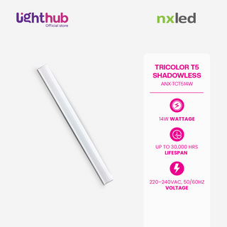 Nxled Tricolor T5 Shadowless 14W (ANX-TCT514W)