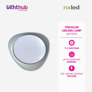 Nxled Tricolor Ceiling Lamp - 70W (ANX-TEW70)