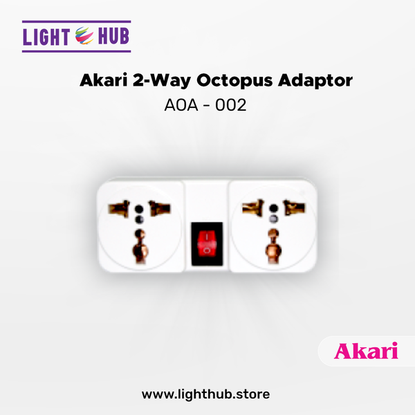Akari 2-Way Octopus Adaptor (AOA-002)