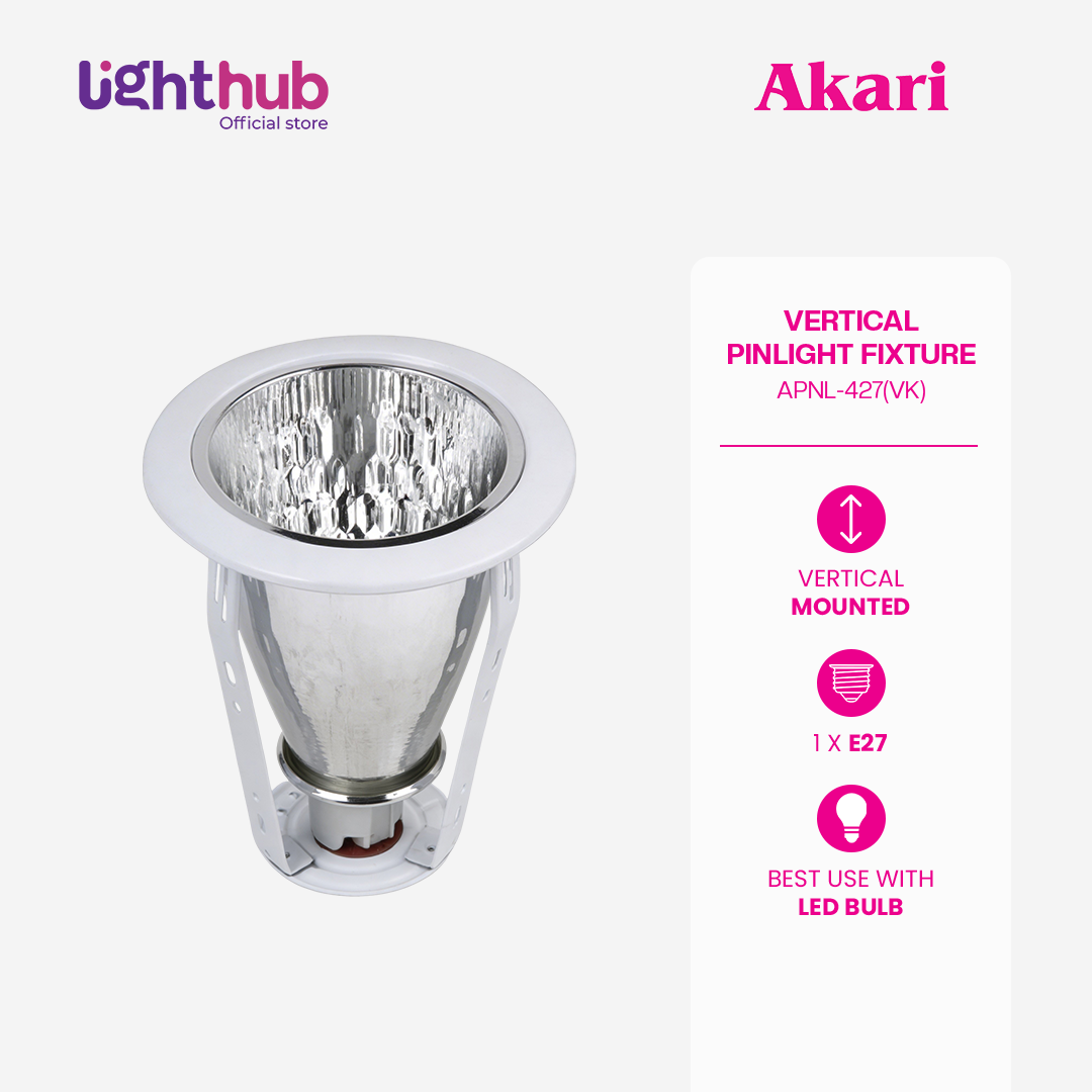 Akari Vertical Pinlight Fixture (APNL-427(VK)) | Lighthub.Store