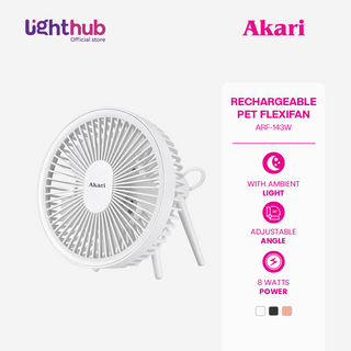 CLEARANCE SALE: Akari Pet Flexifan with LED night light
