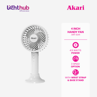 Akari 4" Rechargeable Handy Fan ARF-5041