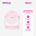 CLEARANCE SALE: Akari Rechargeable Multi Mount Fan (ARF-MF01)