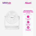 CLEARANCE SALE: Akari Rechargeable Multi Mount Fan (ARF-MF01)