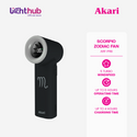 Akari Rechargeable Pocket Rocket Zodiac Fan (NEW ARRIVAL) Scorpio (ARF-PR8)